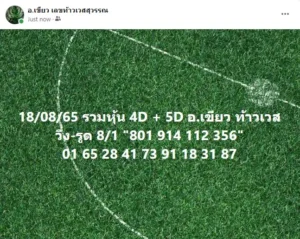 Read more about the article จัดโพยฮานอย3D 5D วันนี้ โดย อาจารย์เขียว เลขท้าวเวส รวย!!